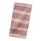 Go Girl Pink Stripes on Pink 10" x 10" Cotton Twill Napkin